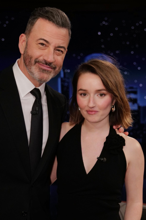 Kaitlyn Dever on Jimmy Kimmel Live, May 2025 1