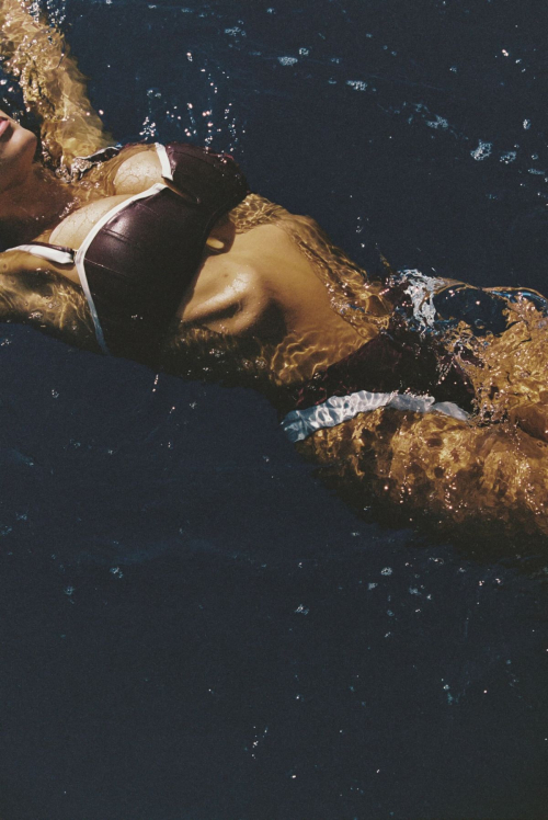 Kara Del Toro for Lounge Monaco Swim Campaign, May 2025 9