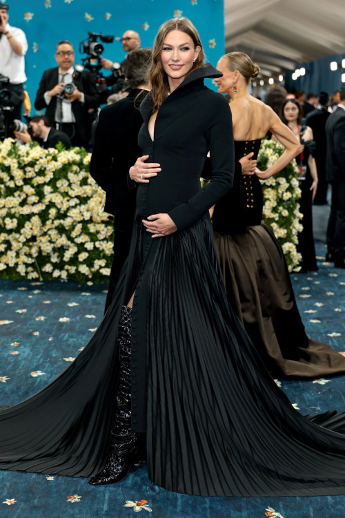Karlie Kloss at 2025 Met Gala in NYC, May 2025