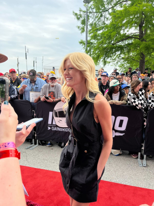 Katherine McNamara at Indianapolis 500 Red Carpet, May 2025