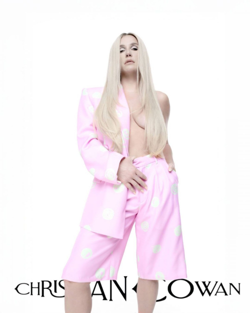 Kesha for Fashion Collab with Christian Cowan, May 2025 6