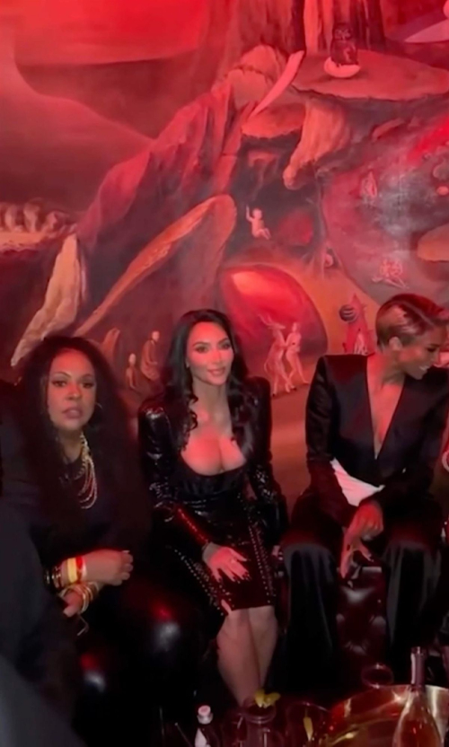 Kim Kardashian Ciara and Lala Anthony at Met Gala Afterparty, May 2025 1
