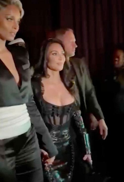 Kim Kardashian Ciara and Lala Anthony at Met Gala Afterparty, May 2025 3