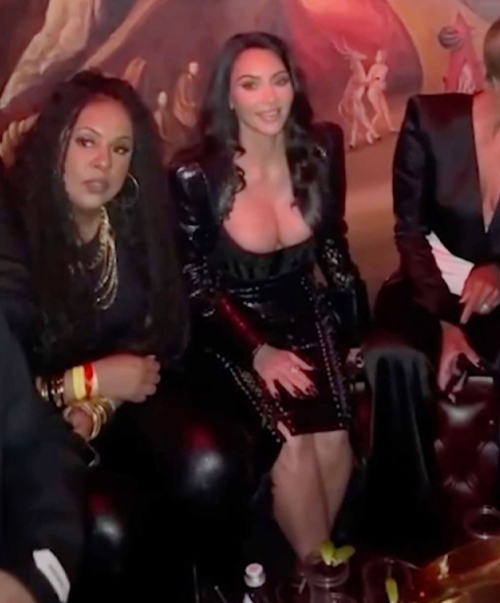 Kim Kardashian Ciara and Lala Anthony at Met Gala Afterparty, May 2025 6