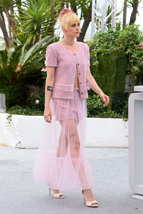 Kristen Stewart at Chronology Photocall Cannes, May 2025
