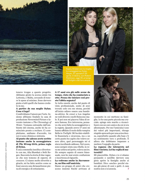Kristen Stewart in F Magazine Feature, May 2025 3