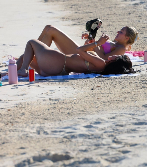Kylie Jenner in Gold Bikini on Holiday, May 2025 4
