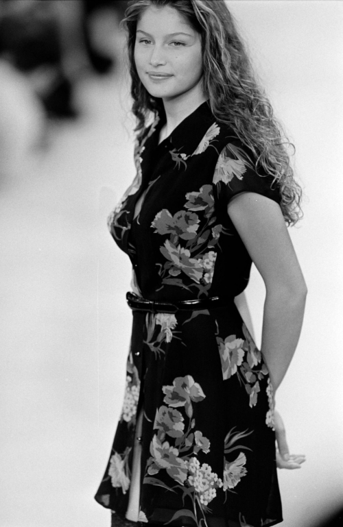 Laetitia Casta at Ralph Lauren Runway Show, November 1995 1