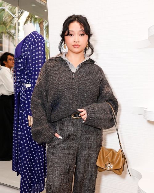 Lana Condor at Tory Burch Rodeo Drive Celebration, May 2025