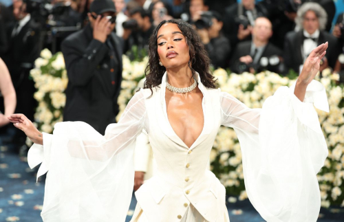 Laura Harrier Met Gala Superfine Red Carpet NYC, May 2025 1
