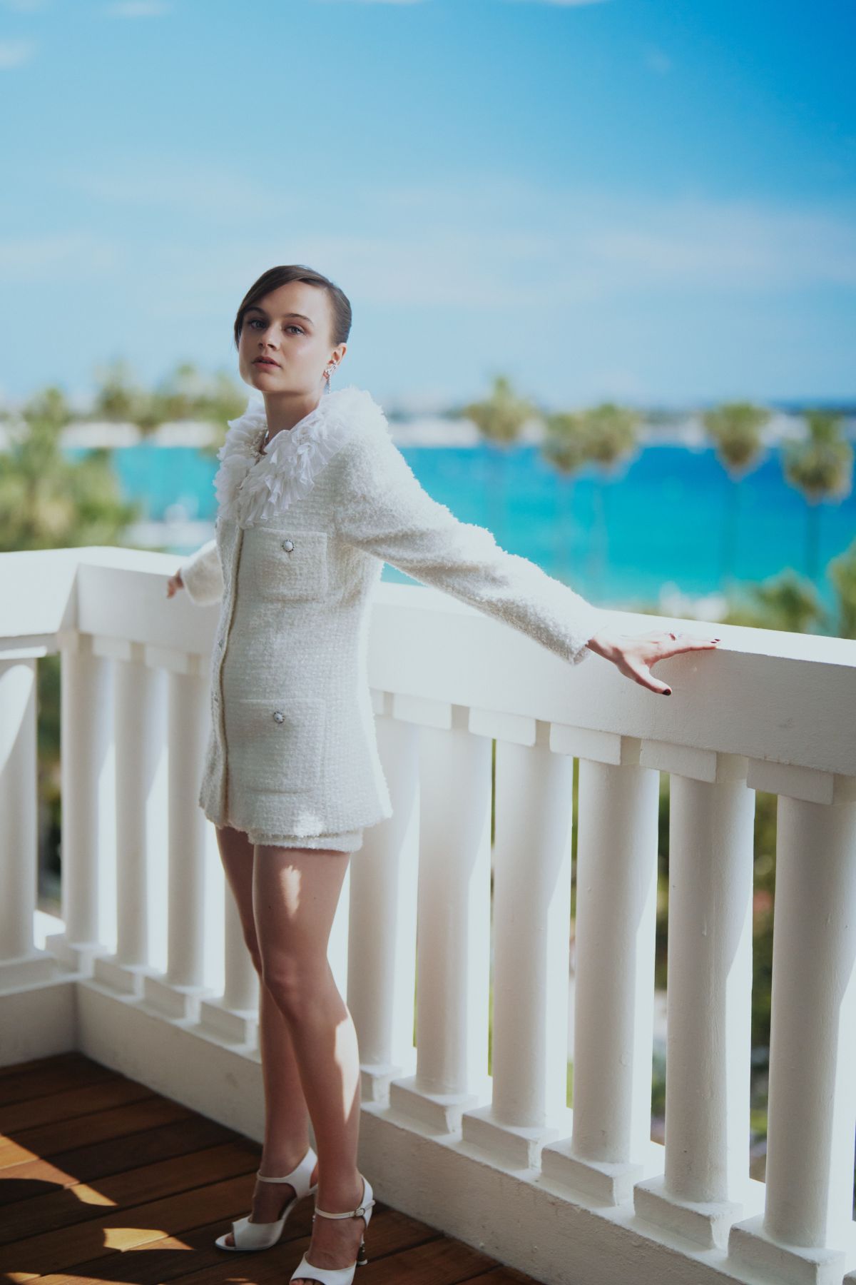 Lena Urzendowsky for Vogue Germany Cannes, May 2025