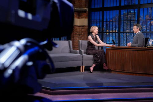 Leslie Bibb at Late Night with Seth Meyers, May 2025 1