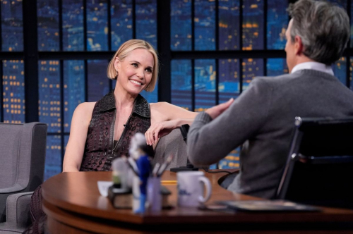 Leslie Bibb at Late Night with Seth Meyers, May 2025 5