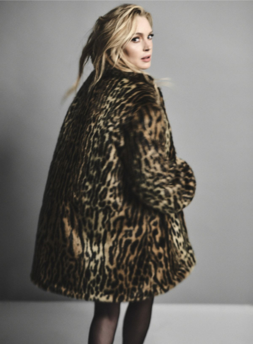 Lindsay Lohan in Elle USA summer edition, May 2025 1