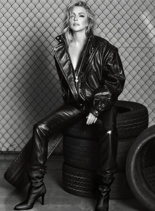 Lindsay Lohan in Elle USA summer edition, May 2025 4