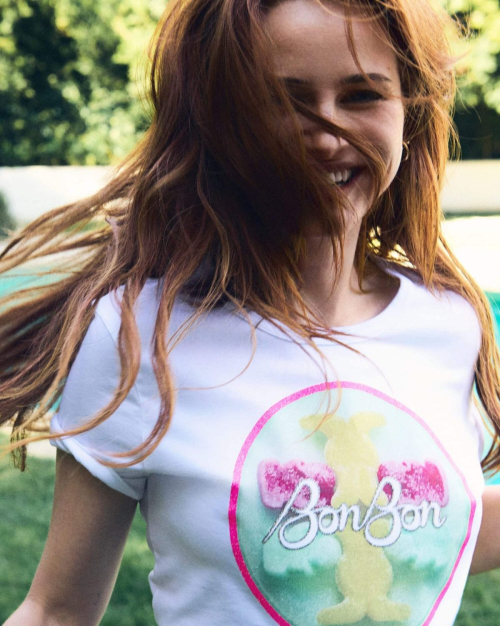 Madelaine Petsch in Tory Burch BonBon Collab, Summer 2025