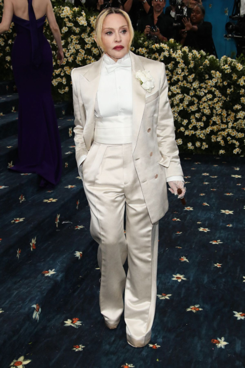 Madonna at 2025 Met Gala Celebrating Superfine, May 2025 1
