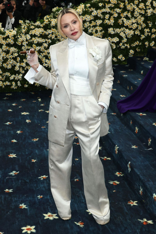 Madonna at 2025 Met Gala Celebrating Superfine, May 2025 5