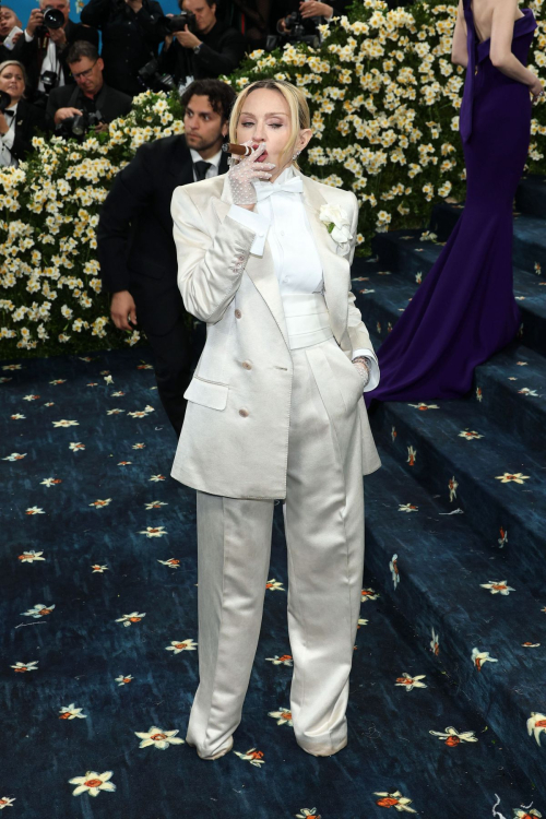 Madonna at 2025 Met Gala Celebrating Superfine, May 2025 6