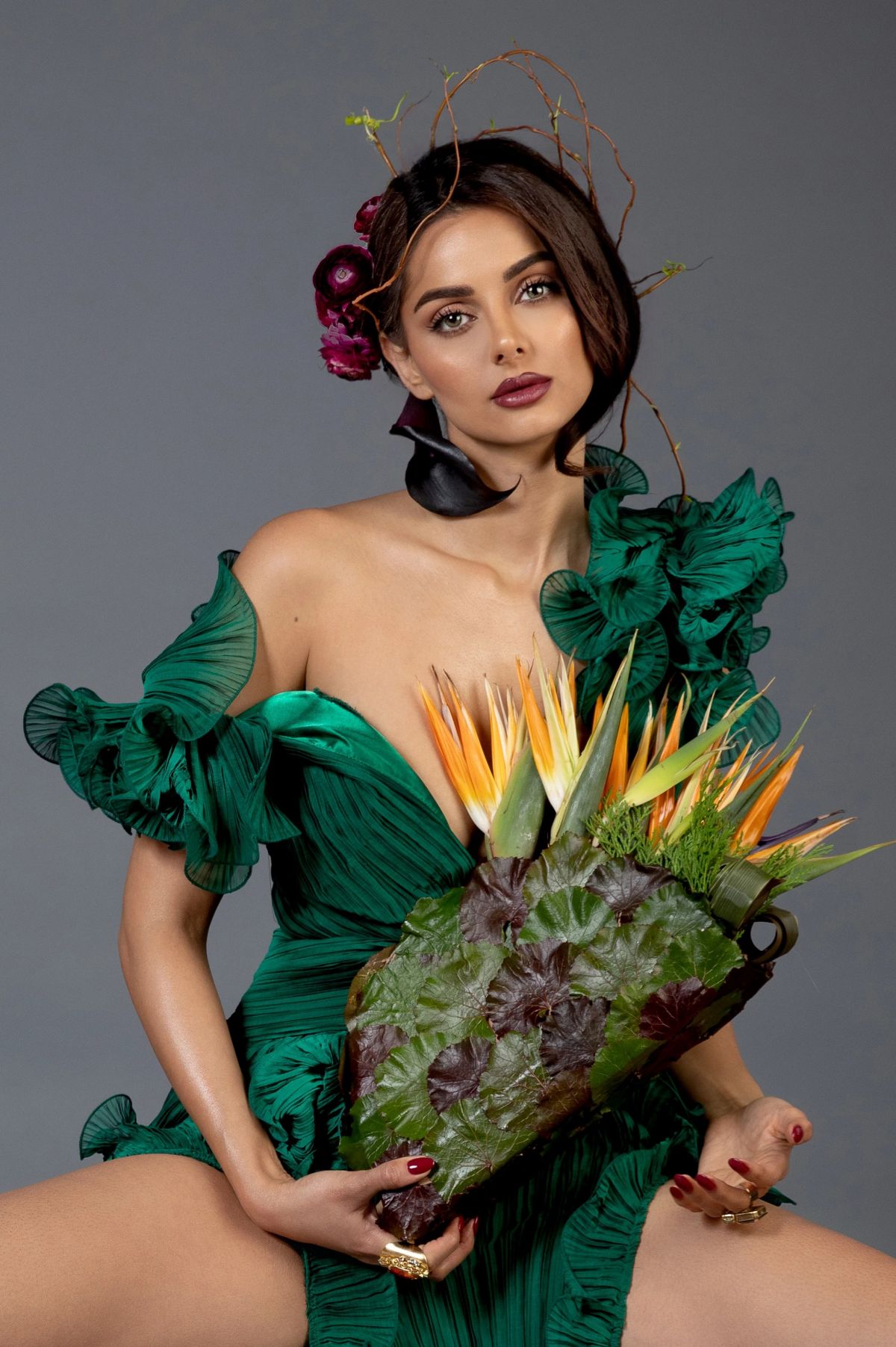 Mahlagha Jaberi for Vogue Ukraine, May 2025