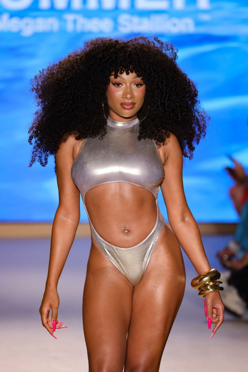 Megan Thee Stallion Hosts Swimwear Show, May 2025 3