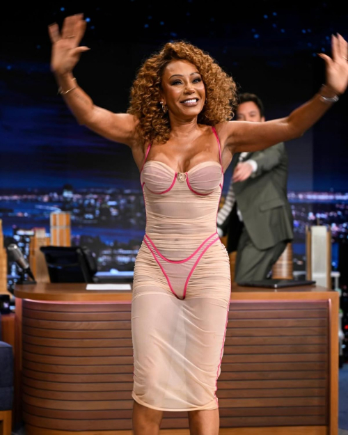 Melanie Brown on Tonight Show in New York, May 2025 2