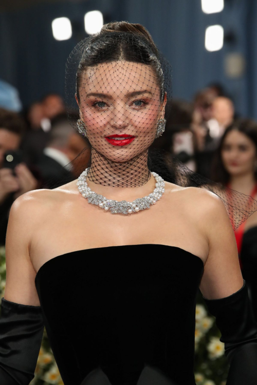 Miranda Kerr at 2025 Met Gala in NYC, May 2025
