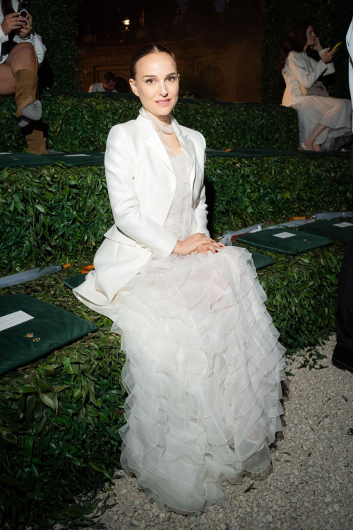 Natalie Portman at Dior Cruise Show in Rome, May 2025