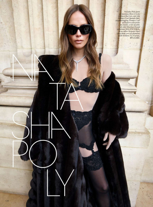 Natasha Poly for Vogue France, May 2025