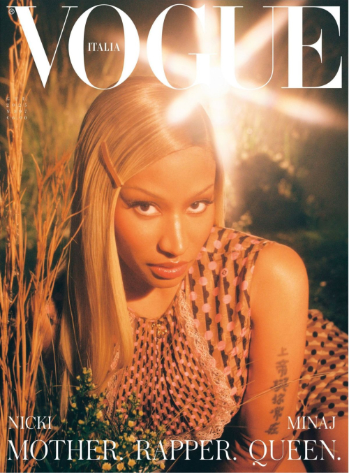 Nicki Minaj for Vogue Italy cover, June 2025