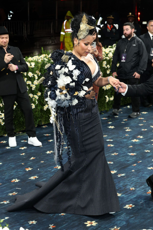 Nicki Minaj Met Gala Superfine Dress NYC, May 2025 1