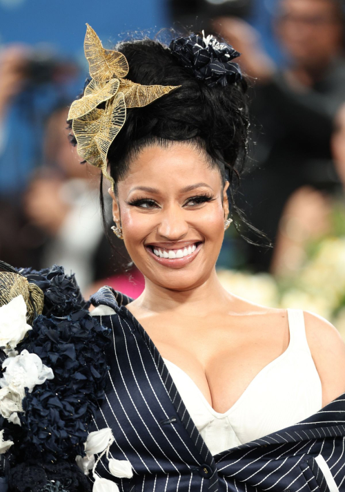Nicki Minaj Met Gala Superfine Dress NYC, May 2025 2