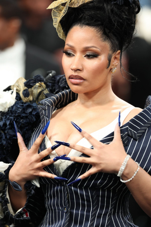 Nicki Minaj Met Gala Superfine Dress NYC, May 2025 4