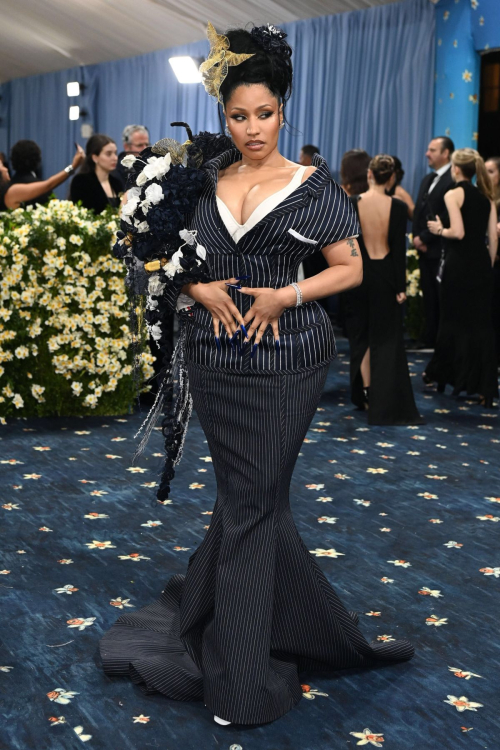 Nicki Minaj Met Gala Superfine Dress NYC, May 2025 6