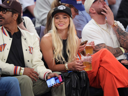 Olivia Dunne at NBA Playoffs in Madison Square Garden, May 2025 2