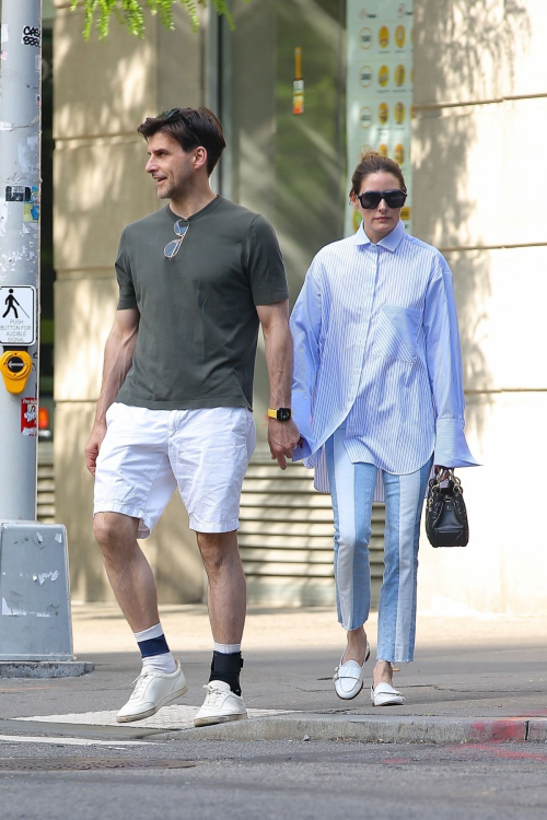 Olivia Palermo with Johannes Huebl in New York, May 2025 2