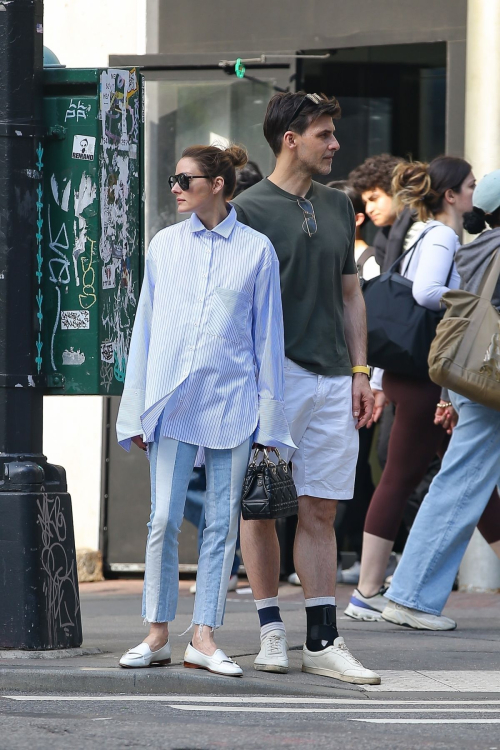 Olivia Palermo with Johannes Huebl in New York, May 2025 3