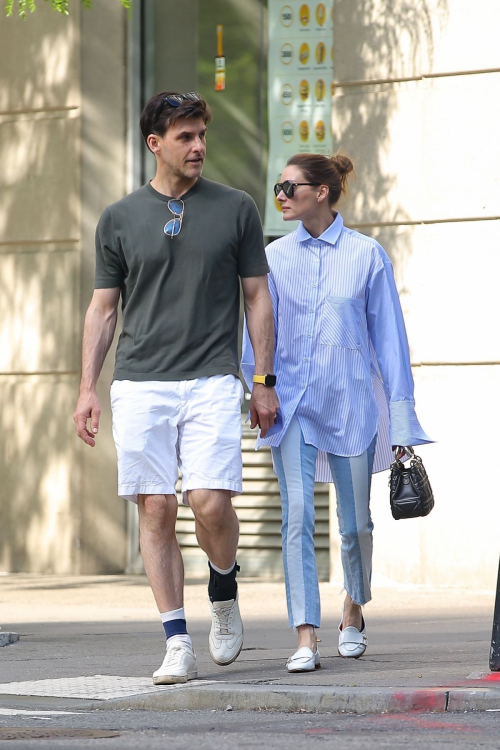 Olivia Palermo with Johannes Huebl in New York, May 2025 6