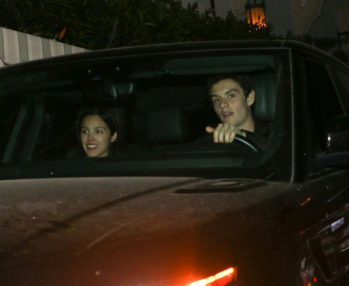 Olivia Rodrigo and Louis Partridge at Chateau Marmont, May 2025