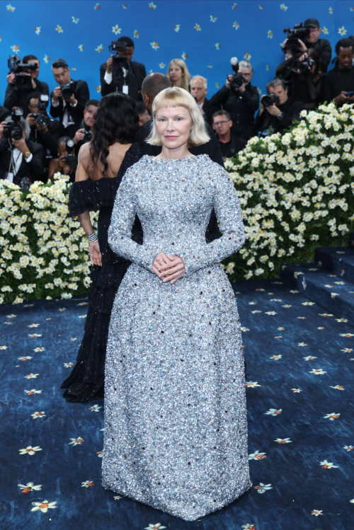 Pamela Anderson at 2025 Met Gala Celebrating Superfine, May 2025