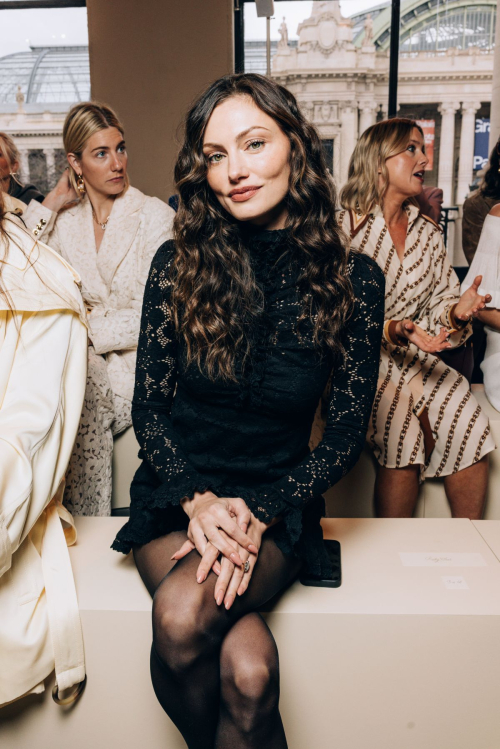 Phoebe Tonkin at Zimmermann Fall Show Paris, March 2025