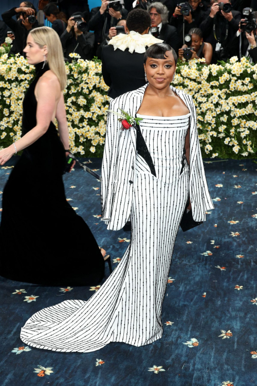 Quinta Brunson Met Gala Superfine Look NYC, May 2025 1