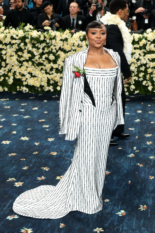 Quinta Brunson Met Gala Superfine Look NYC, May 2025 2