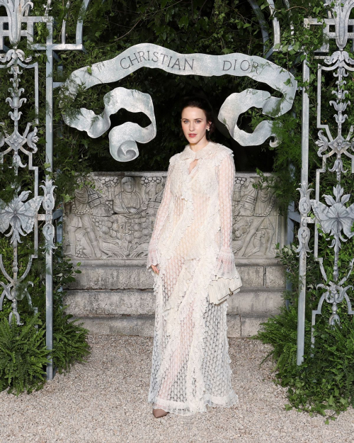 Rachel Brosnahan at Dior Cruise show Rome, May 2025