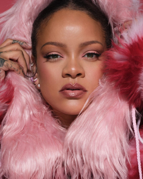 Rihanna for Fenty Beauty Gloss Bomb Campaign, May 2025