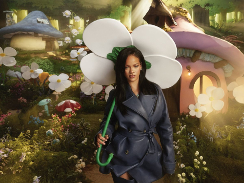 Rihanna in The Smurfs Movie Promo Photos, 2025 2