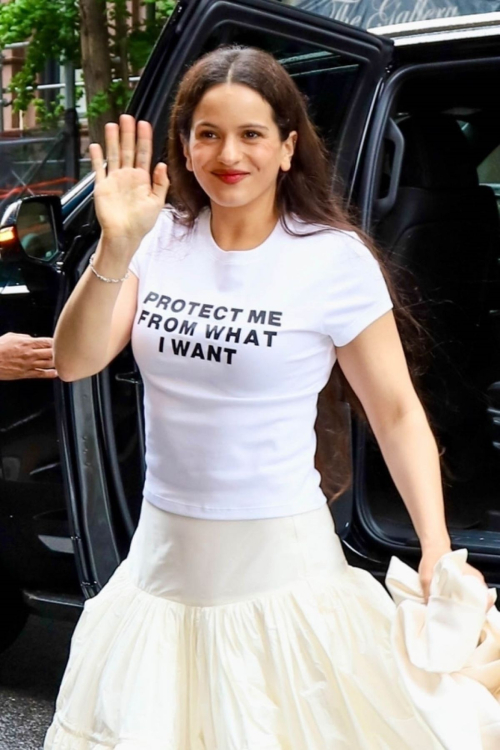 Rosalia Arrives at Her Hotel in New York City, May 2025 3