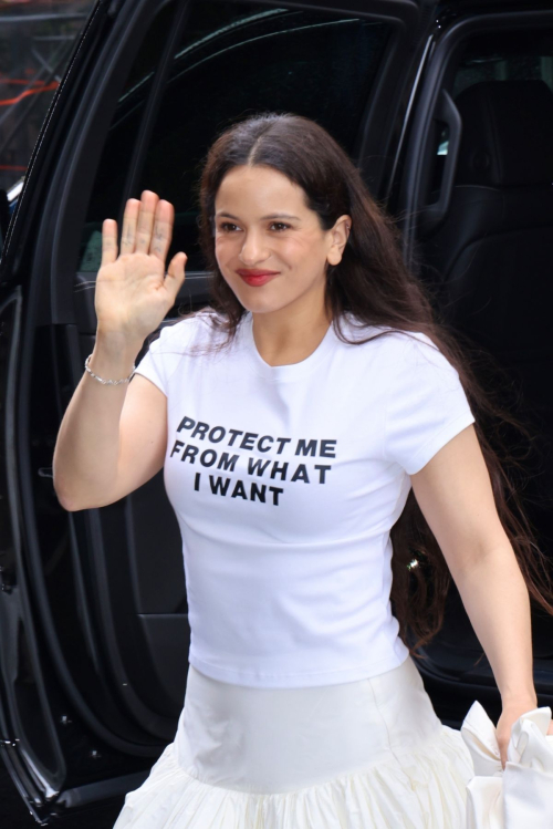Rosalia Arrives at Her Hotel in New York City, May 2025 6