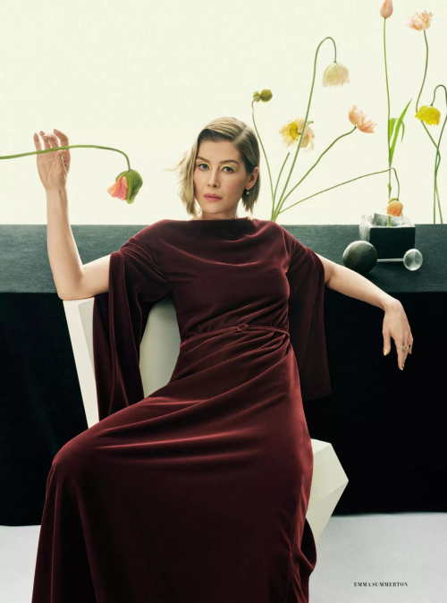 Rosamund Pike in Harper’s Bazaar UK, June 2025 8