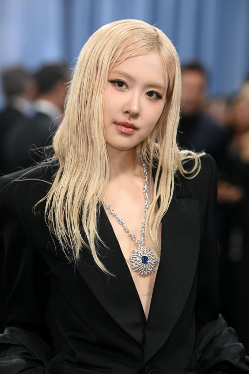 Rose at 2025 Met Gala Celebrating Superfine, May 2025 2